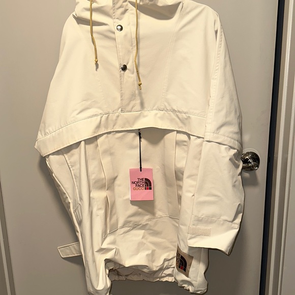 Gucci × the north face anorack Gucci The North Face X Windbreaker Jacket in Orange for Men | Lyst